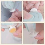 Coupe-ongles électrique bébé outil hygiène - ciseau manucure kit soin nourrisson nouveau-né