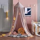 Moustiquaire lit bébé princesse baldaquin - rideau ciel de lit décoratif fille