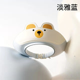 Casquette de bain bébé réglable Mybooni — Protection shampoo yeux et oreilles motif dinosaure