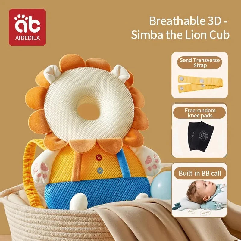 Casque protège-tête bébé AIBEDILA Mybooni — Protection nuque et tête apprentissage marche