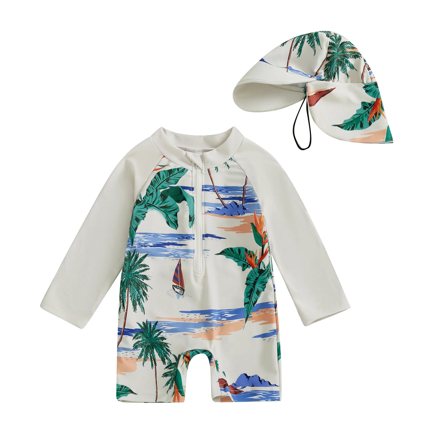 0-5Years Kids Boy Rash Guard Swimsuits Shark Pr — vue complémentaire 13