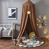 Moustiquaire lit bébé princesse baldaquin - rideau ciel de lit décoratif fille