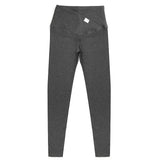 Legging maternité coton bas ventre taille basse - pantalon casual femme enceinte printemps-automne