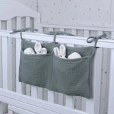 Organiseur tête de lit bébé Bouni — Sac rangement couches multifonction