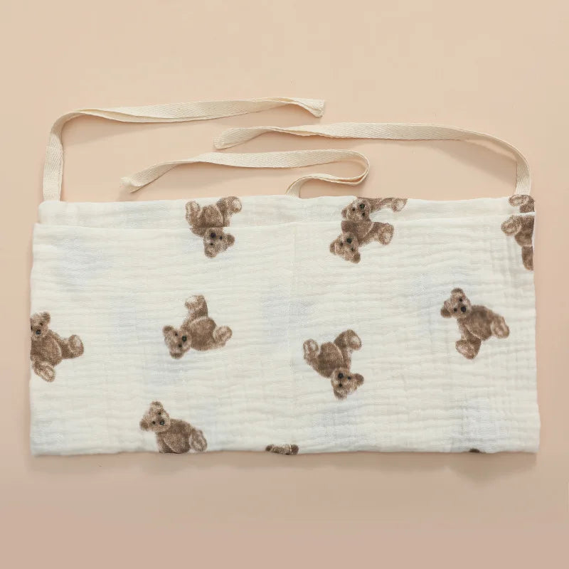 Organiseur tête de lit bébé Mybooni — Sac rangement couches multifonction