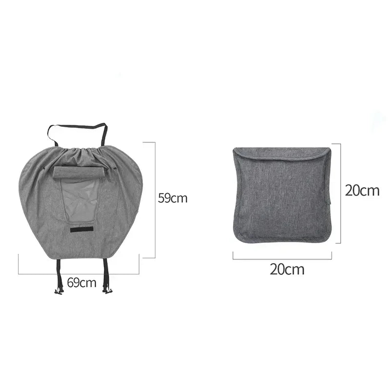 Pare-soleil poussette universel protection UV - voile carrosserie landau siège auto visière soleil