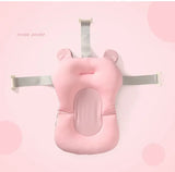 Oreiller baignoire nouveau-né antidérapant - coussin soutien corps bébé siège bain pliable tapis