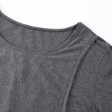 Haut allaitement maternité doux casual manches courtes - t-shirt infirmière femme enceinte été