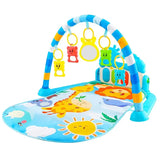 Tapis d'éveil musical piano Mybooni — Clavier gym rampant éducatif 0-36M