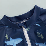 0-5Years Kids Boy Rash Guard Swimsuits Shark Pr — vue complémentaire 9
