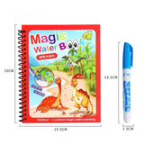 Cahiers coloriage magiques à l'eau Mybooni — Jouet Montessori éducatif 2-4 ans