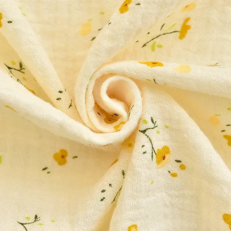 Couverture mousseline coton été pour nouveau-né