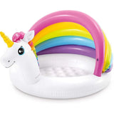 Piscine gonflable enfant Mybooni — Crocodile, licorne et dinosaure avec pompe
