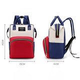 Sac maman toile grande capacité isotherme multifonction