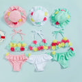 Citgeett Summer Infant Girls Swimsuits Flower H A en situation d'utilisation