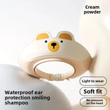Bonnet de douche enfant imperméable protection oreilles cartoon