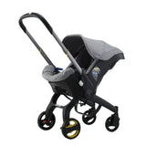 Poussette bébé 4-en-1 Bouni — Nacelle bidirectionnelle, siège pliable et panier