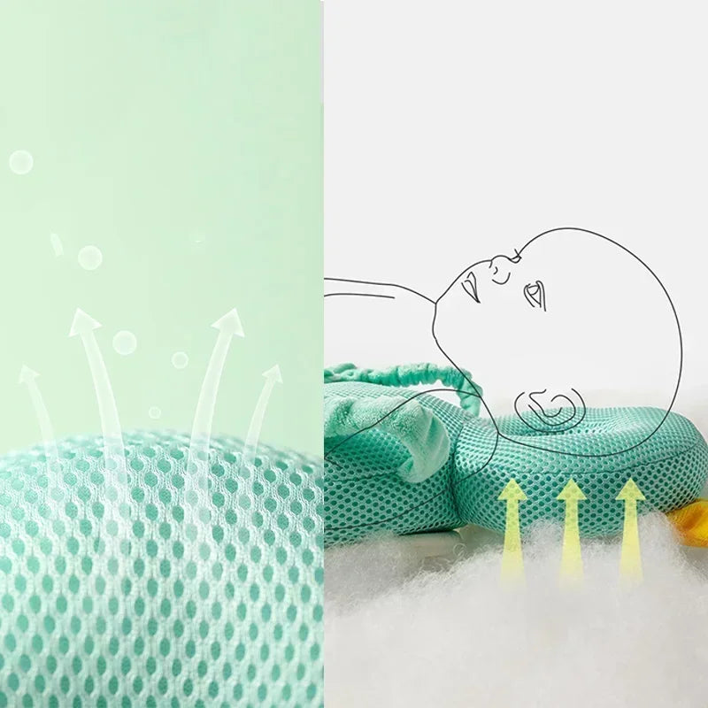 Détail matière — Protège-tête bébé