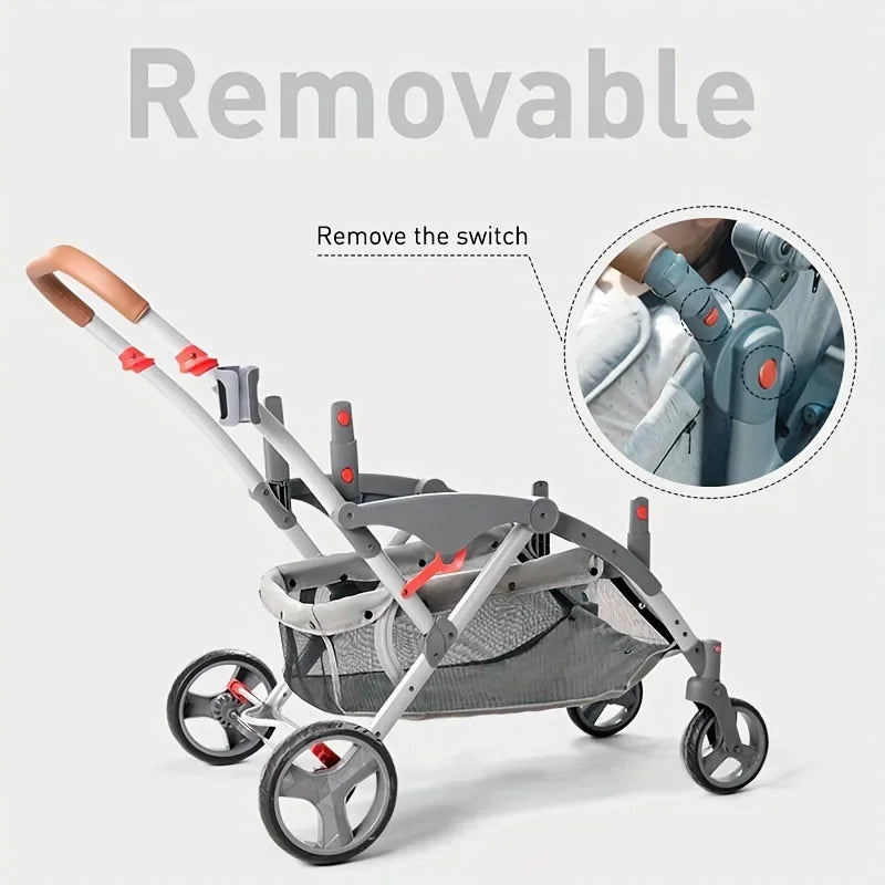 Poussette bébé avec accessoires inclus | Bouni