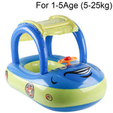 Bouée voiture gonflable pour enfant - flotteur piscine bébé 4-6 ans