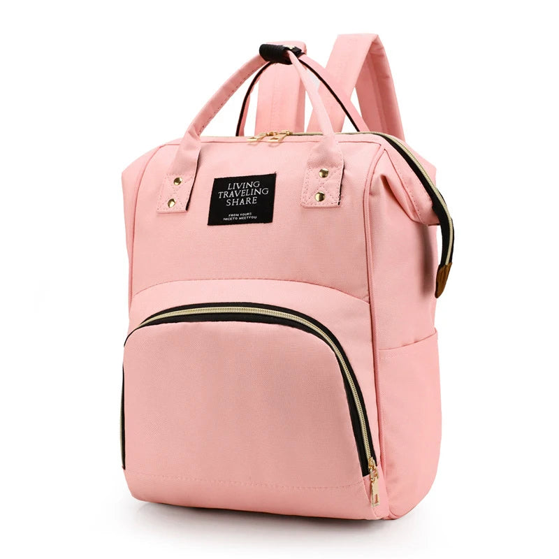 Sac maman toile grande capacité isotherme multifonction