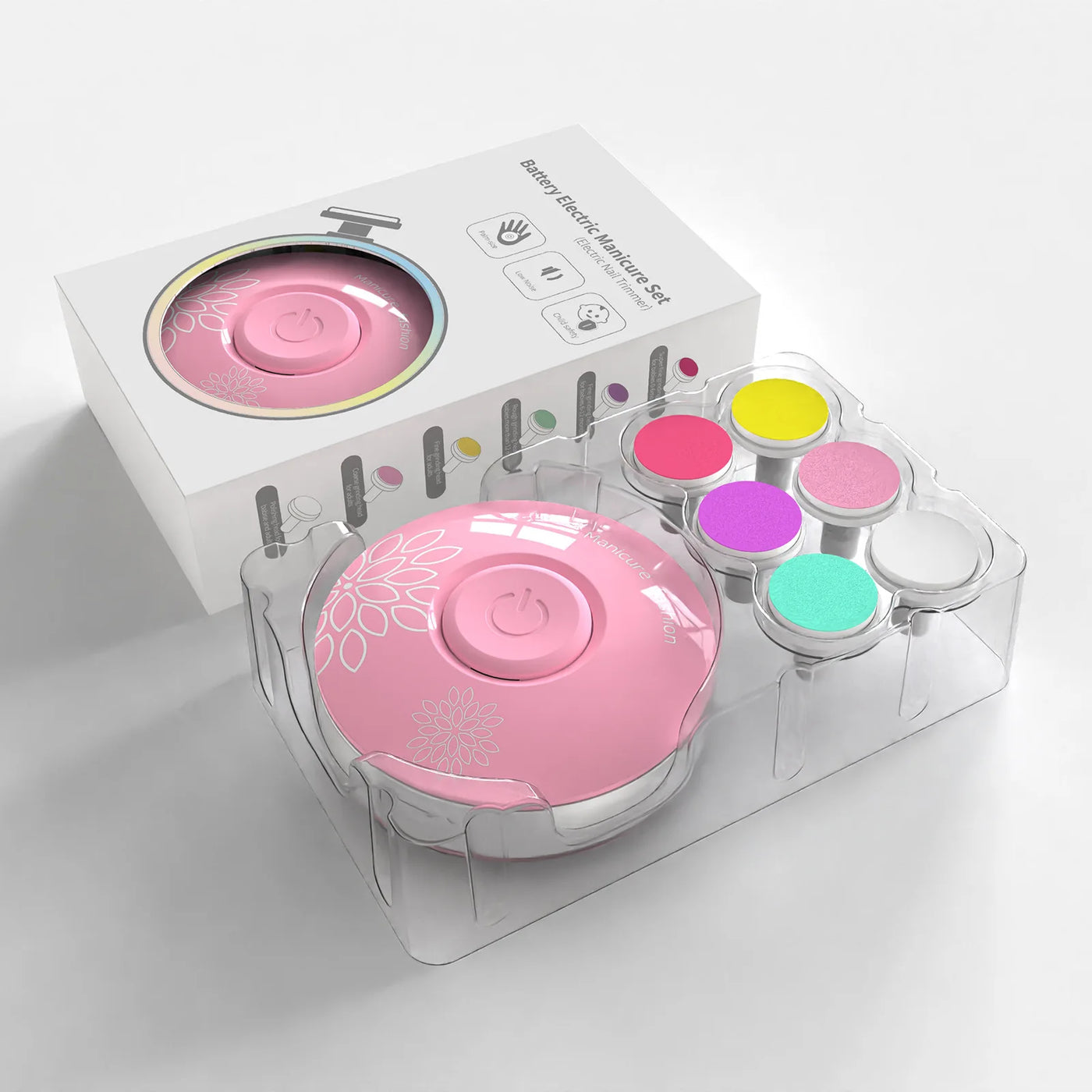 Coupe-ongles électrique bébé outil hygiène - ciseau manucure kit soin nourrisson nouveau-né