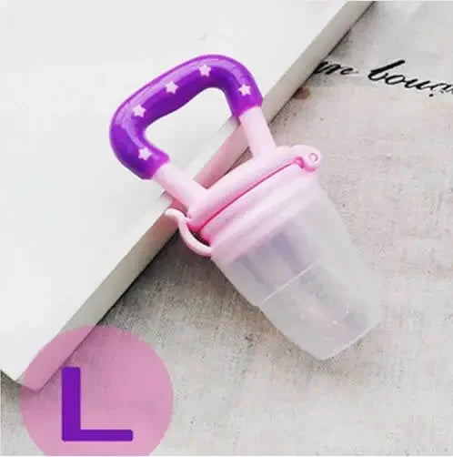 Grigri alimentaire silicone bébé - filet suceur fruits frais tétine sécurisée alimentation nourrisson