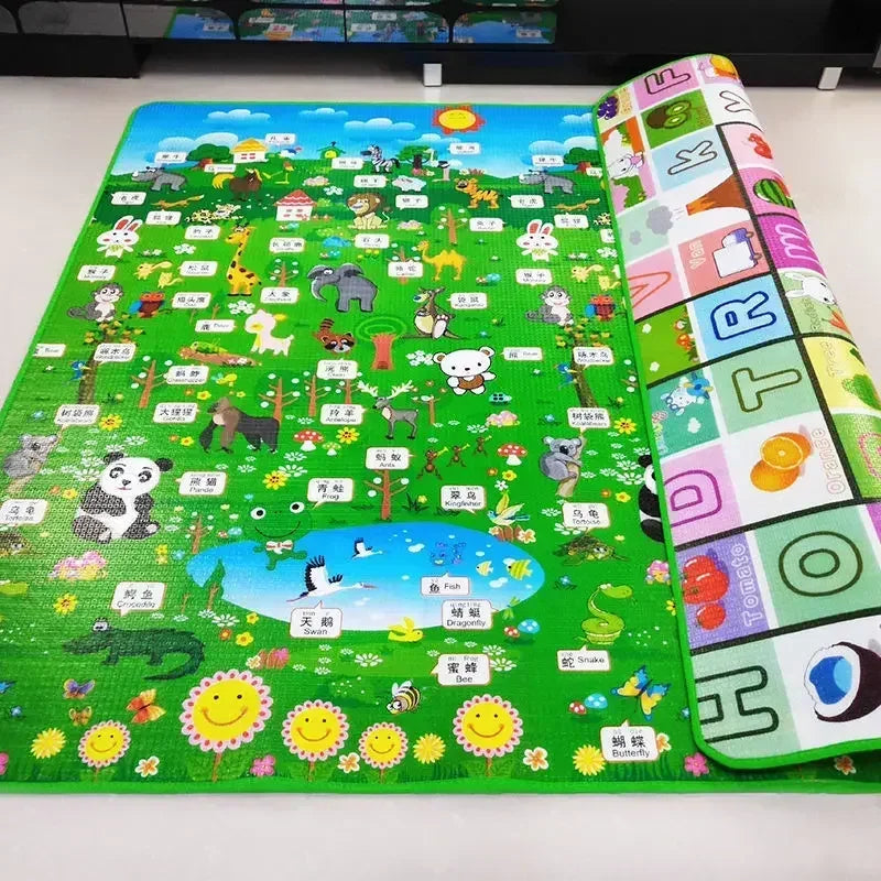 Tapis de jeu bébé EPE non toxique Mybooni — 5 tailles tapis d'activité sécurisé