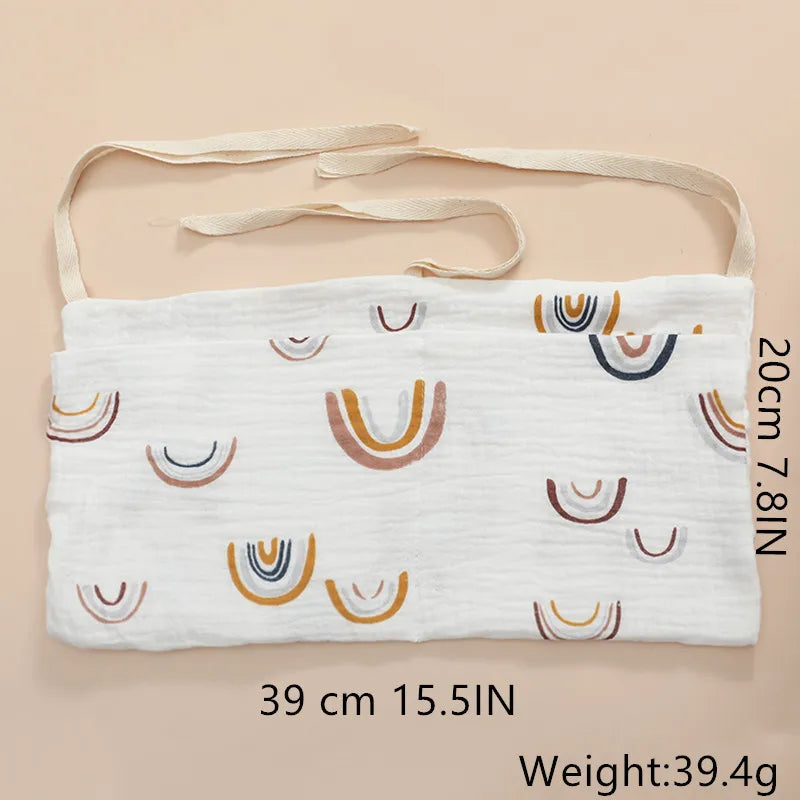 Organiseur tête de lit bébé Bouni — Sac rangement couches multifonction