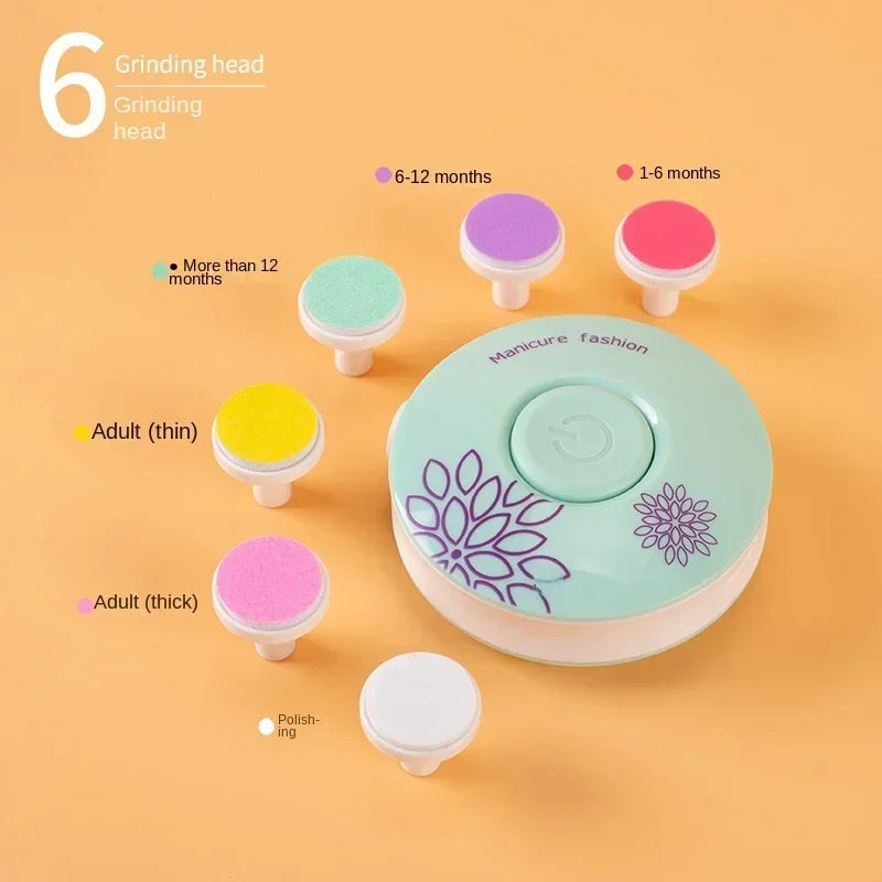 Lime à ongles électrique Mybooni — Coupe-ongles sécurisé nouveau-né