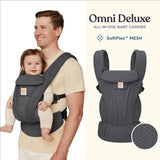 Porte-bébé ergonomique Omni 360° Mybooni — Sac à dos avec sangle et ceinture
