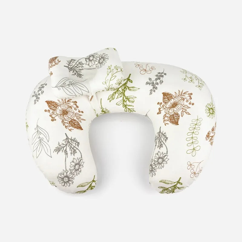 Coussin d'allaitement en U multifonctionnel lavable en machine soutien cou taille