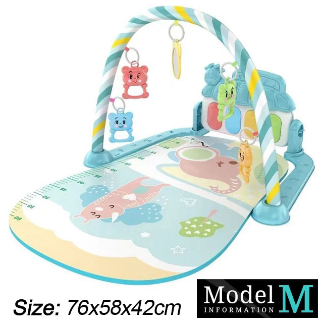 Tapis d'éveil arceau musical piano Mybooni — Jouet pédagogique 0-36 mois