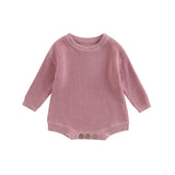 Barboteuse tricot bébé Mybooni | Pull manches longues — Garçon & Fille 0-2 ans