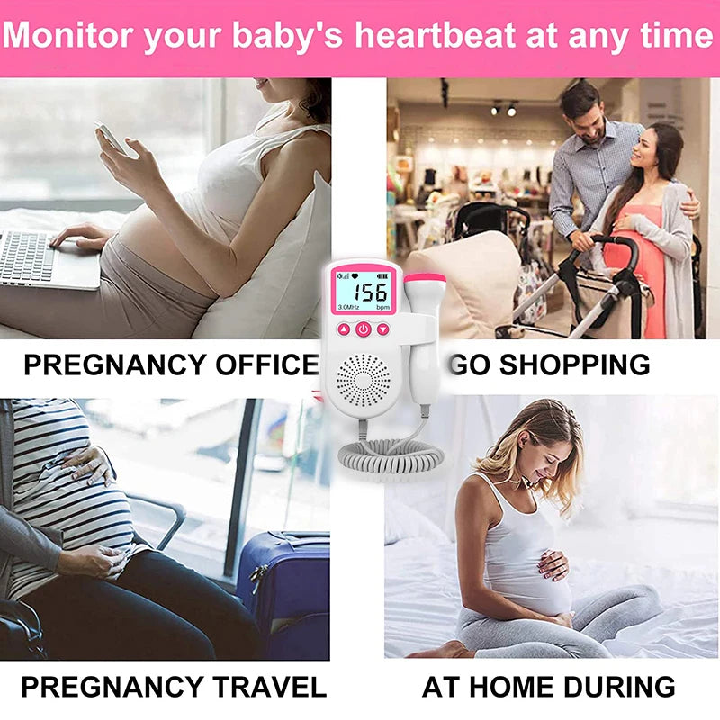 3.0MHz Fetal Doppler Infant Antenatal Heart Rat — vue complémentaire 5