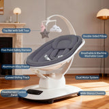 Balancelle bébé électrique 5D Mybooni — télécommande et musique