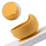 Set repas bébé silicone sans BPA ventouse - bol assiette tasse paille cuillère fourchette enfant
