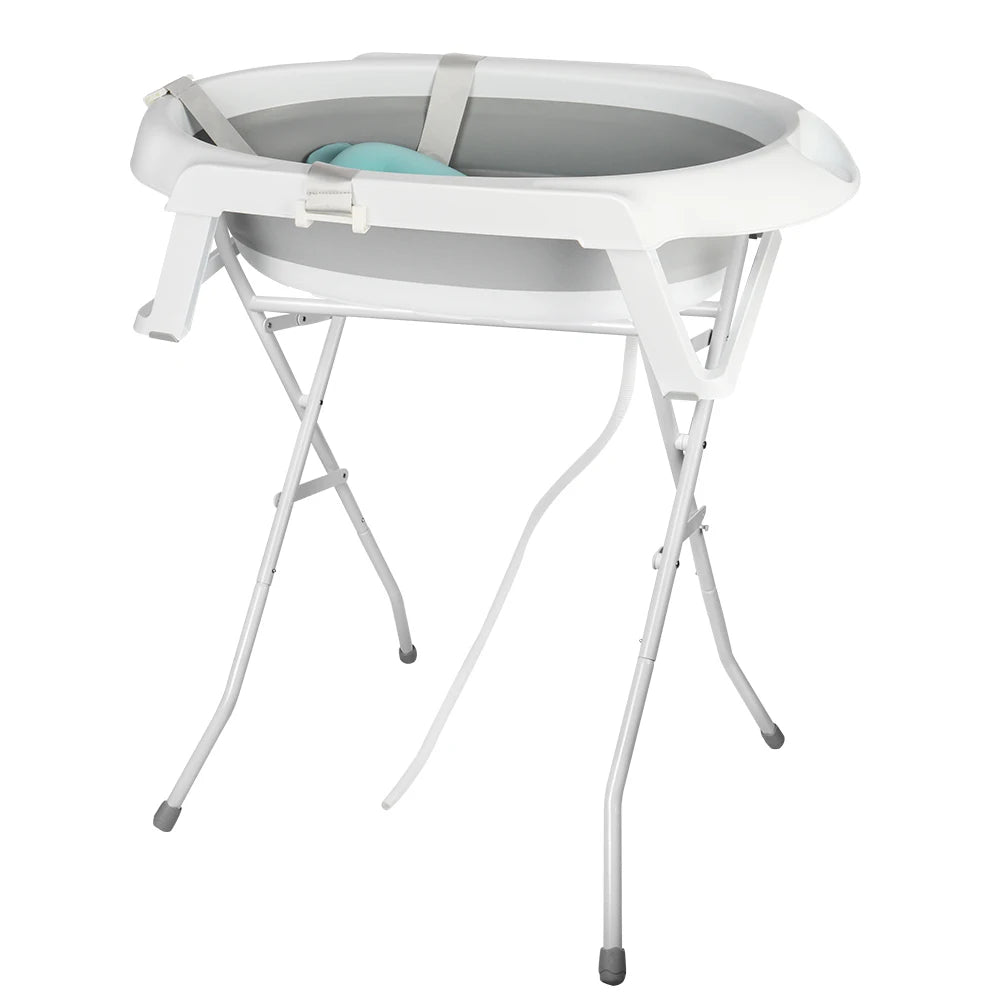 Baignoire Bébé Pliable Support & Coussin — Nouveau-né Mybooni