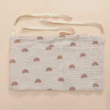 Organiseur tête de lit bébé Bouni — Sac rangement couches multifonction