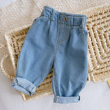 Pantalon droit enfant MILANCEL - jean mode garçon 1-6 ans printemps automne