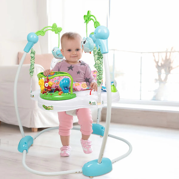 Siège sauteur bébé Mybooni — Balancelle et tapis d'éveil dès 9 mois