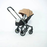 Poussette 4-en-1 multifonctionnelle pliable avec siège auto bébé EU Stock