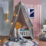 Moustiquaire lit bébé princesse baldaquin - rideau ciel de lit décoratif fille