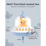 Mobile musical lumineux et projecteur pour lit bébé - télécommande jouet nouveau-né