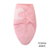 Ensemble couverture et bonnet pour nouveau-né en coton 0-6 mois