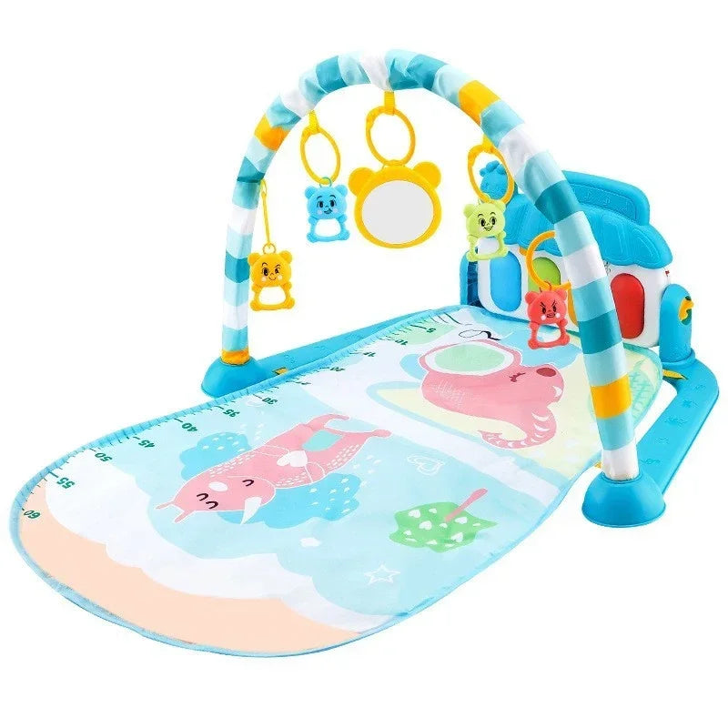 Tapis d'éveil musical piano Mybooni — Clavier gym rampant éducatif 0-36M