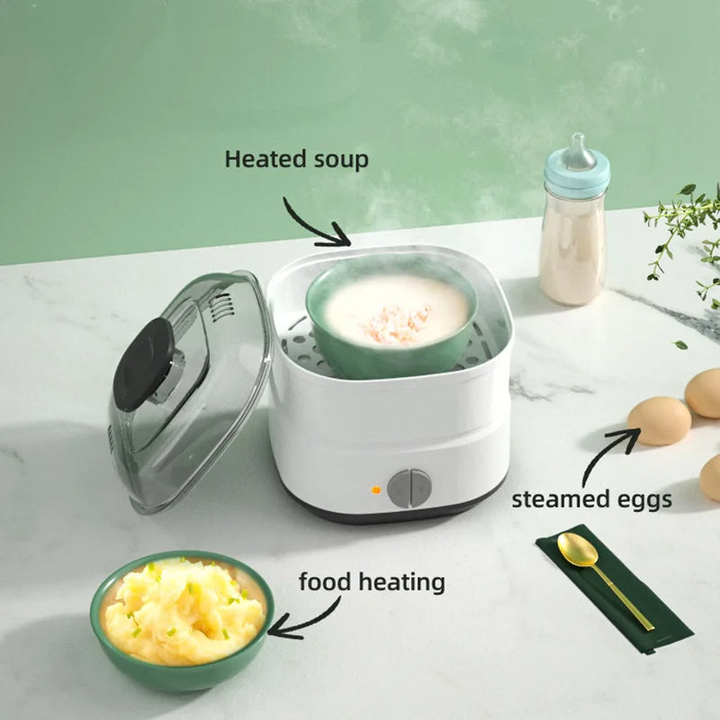 Stérilisateur électrique biberon Mybooni — Vapeur avec minuterie chauffe-lait