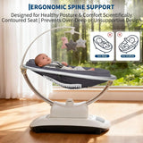 Balancelle électrique bébé Mybooni — Télécommande intelligente technologie 5D musique