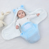 Gigoteuse bébé douce automne hiver Mybooni — Couverture cocon flanelle 0-9M