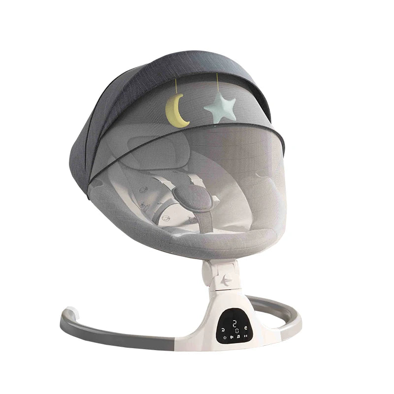 Berceau électrique bébé Bluetooth musique télécommande moustiquaire multifonctionnel